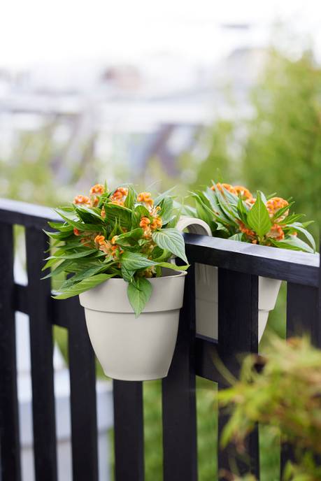 vibia campana flower twin 21cm blanc soie